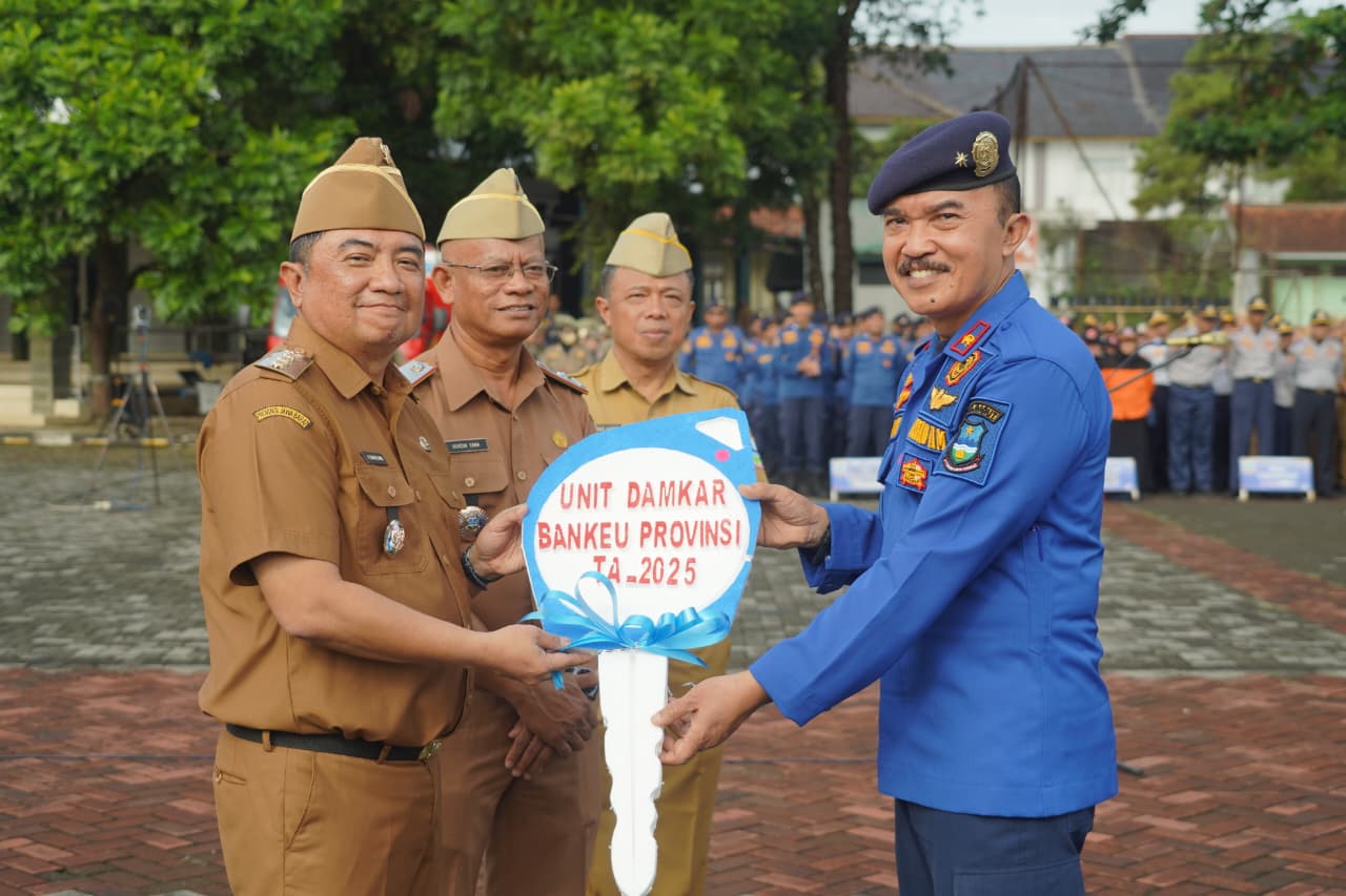 Pemkab Garut Perkuat Pelayanan Damkar Dengan Tambahan Bantuan Kendaraan Unit Pancar